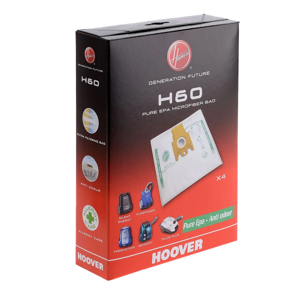Hoover Σακούλες Σκούπας H60 PureHepa