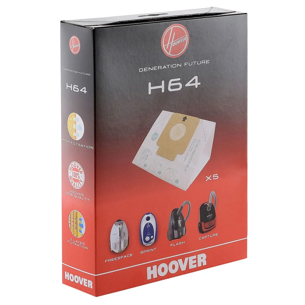 Hoover Σακούλες Σκούπας H64 FSpace