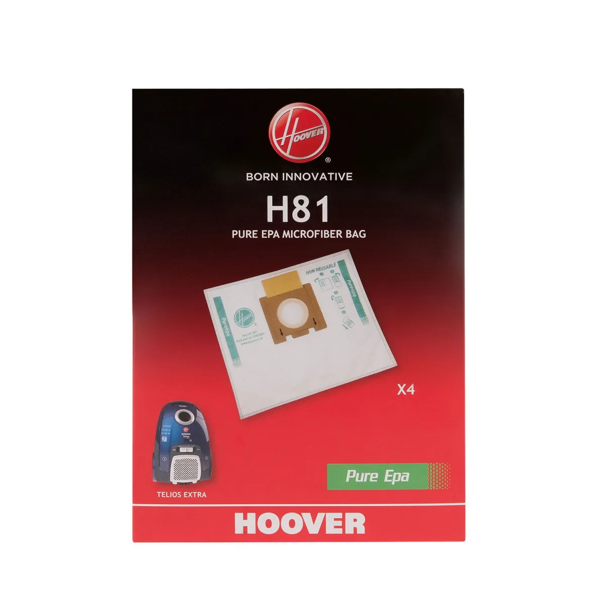 Hoover Σακούλες Σκούπας H81 Telios Ex
