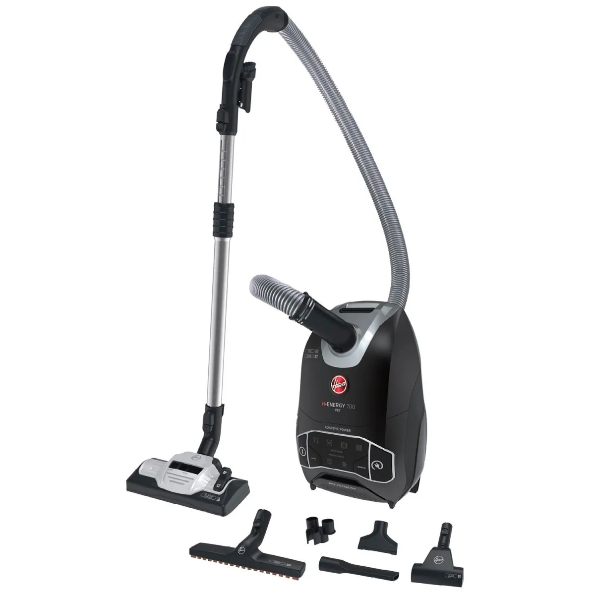 Hoover Σκούπα Με Σακούλα HE720PET 011 H-Energy 700