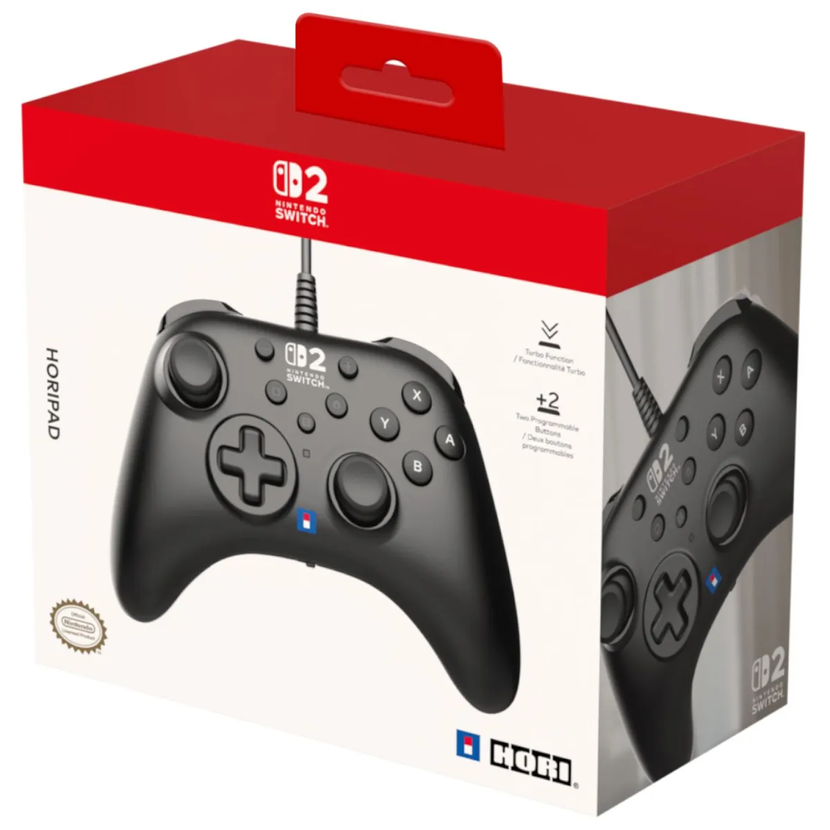 HORIPAD Turbo Black Nintendo Switch 2