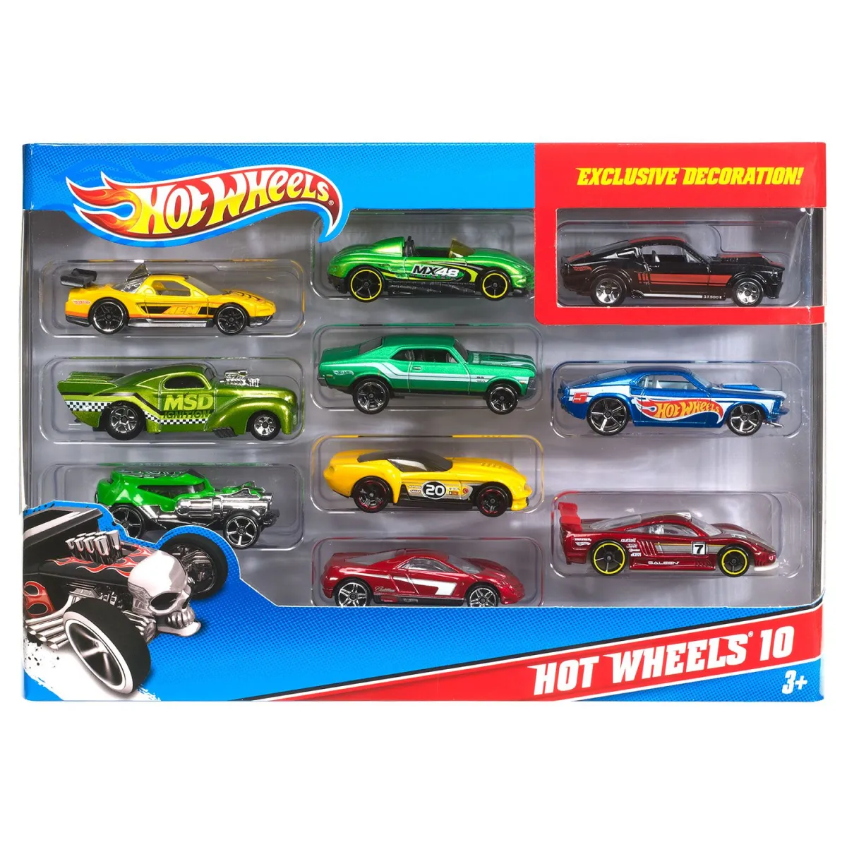 Hot Wheels Σετ των 10