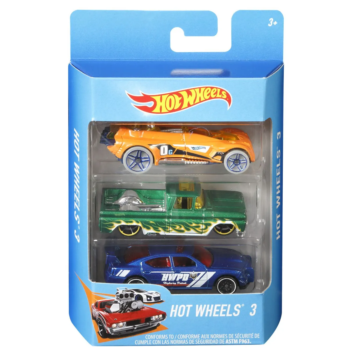 Hot Wheels Σετ των 3