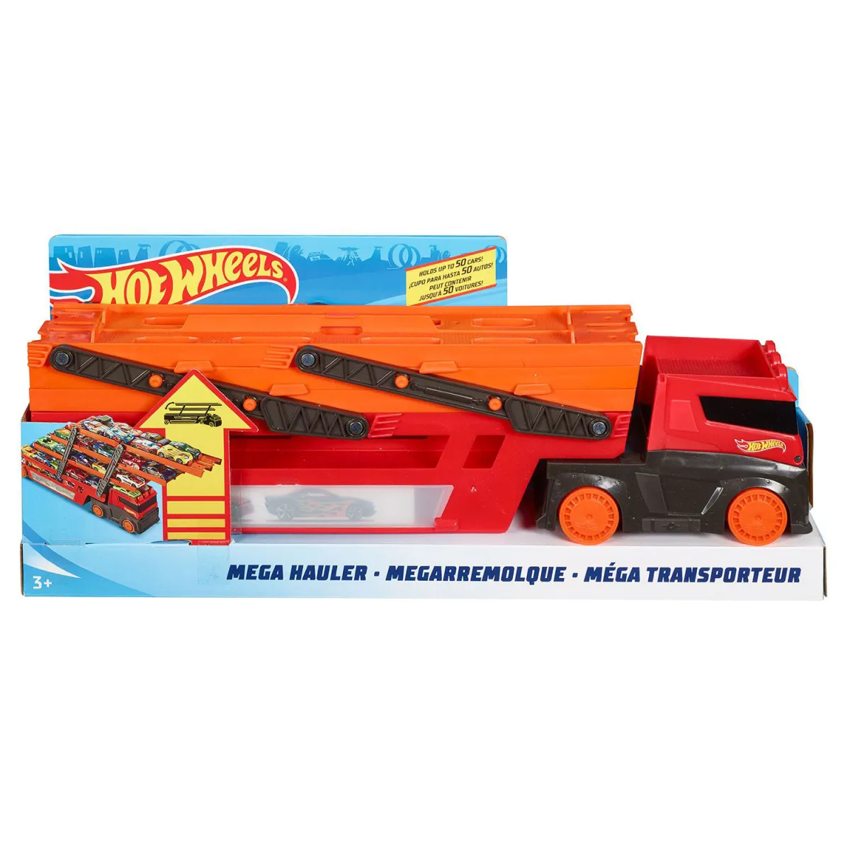 Hot Wheels Νέα Νταλίκα Γκαράζ 6 Επιπέδων