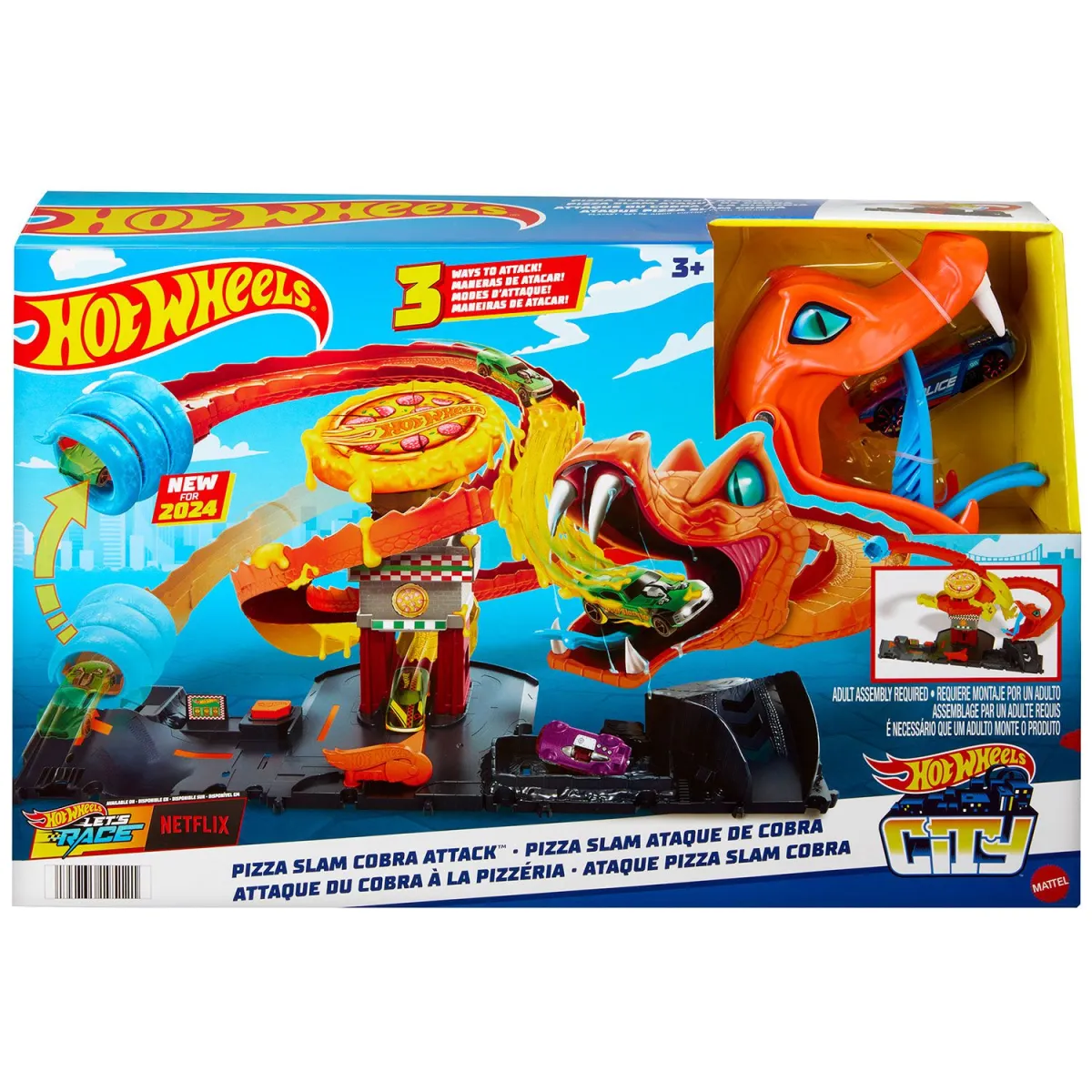 Hot Wheels City Πίστα Φίδι