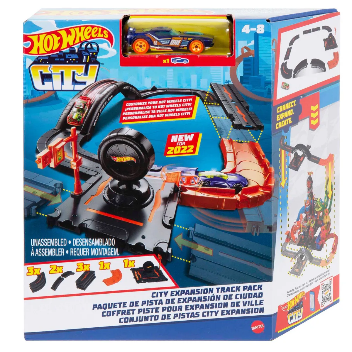 Hot Wheels HW City - Πίστα Επέκτασης mattel