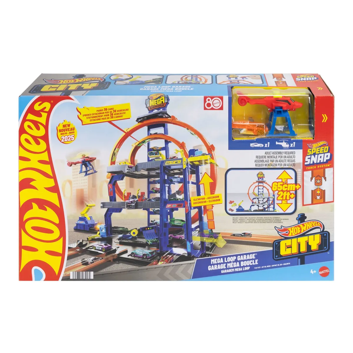 Hot Wheels Hw City- Mega Γκαράζ