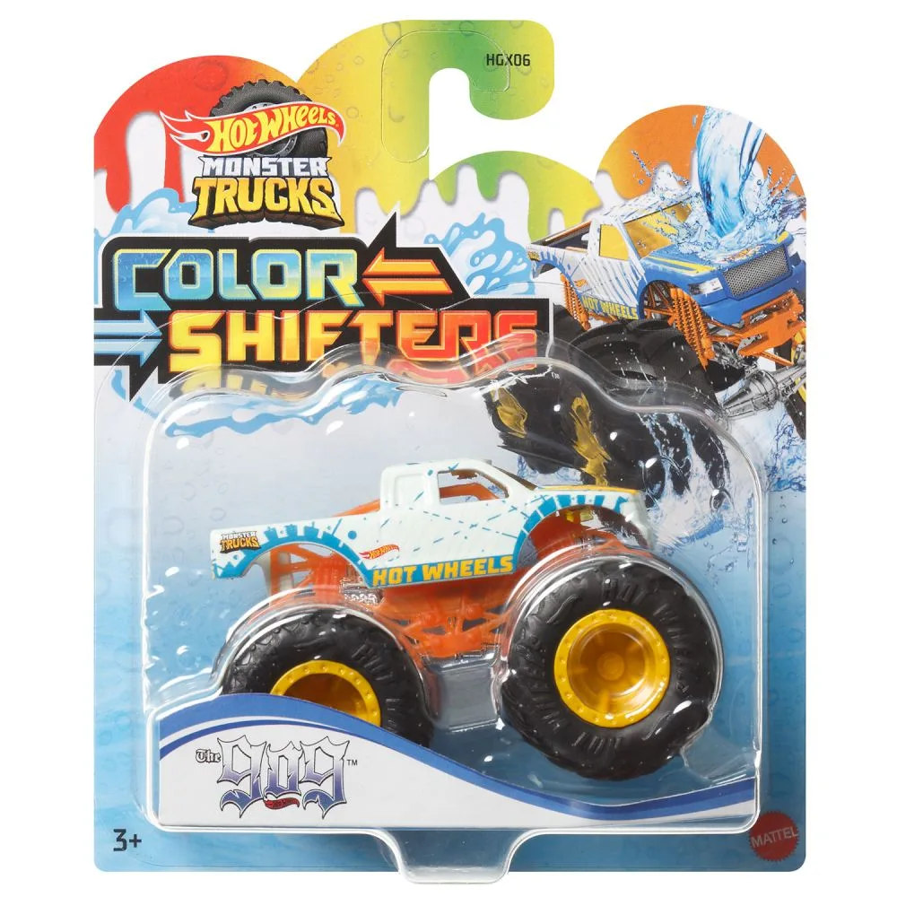 Hot Wheels Οχήματα Monster Trucks Χρωμοκεραυνοί