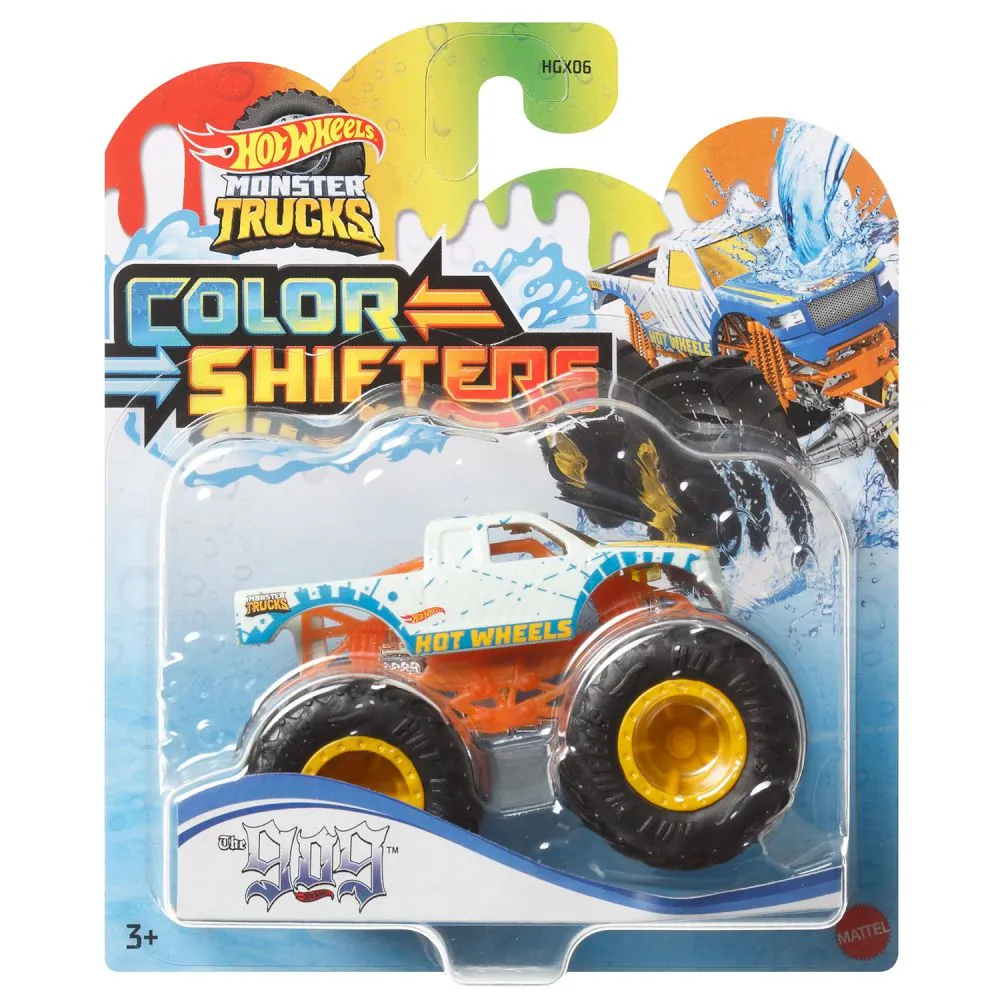 Hot Wheels Οχήματα Monster Trucks Χρωμοκεραυνοί