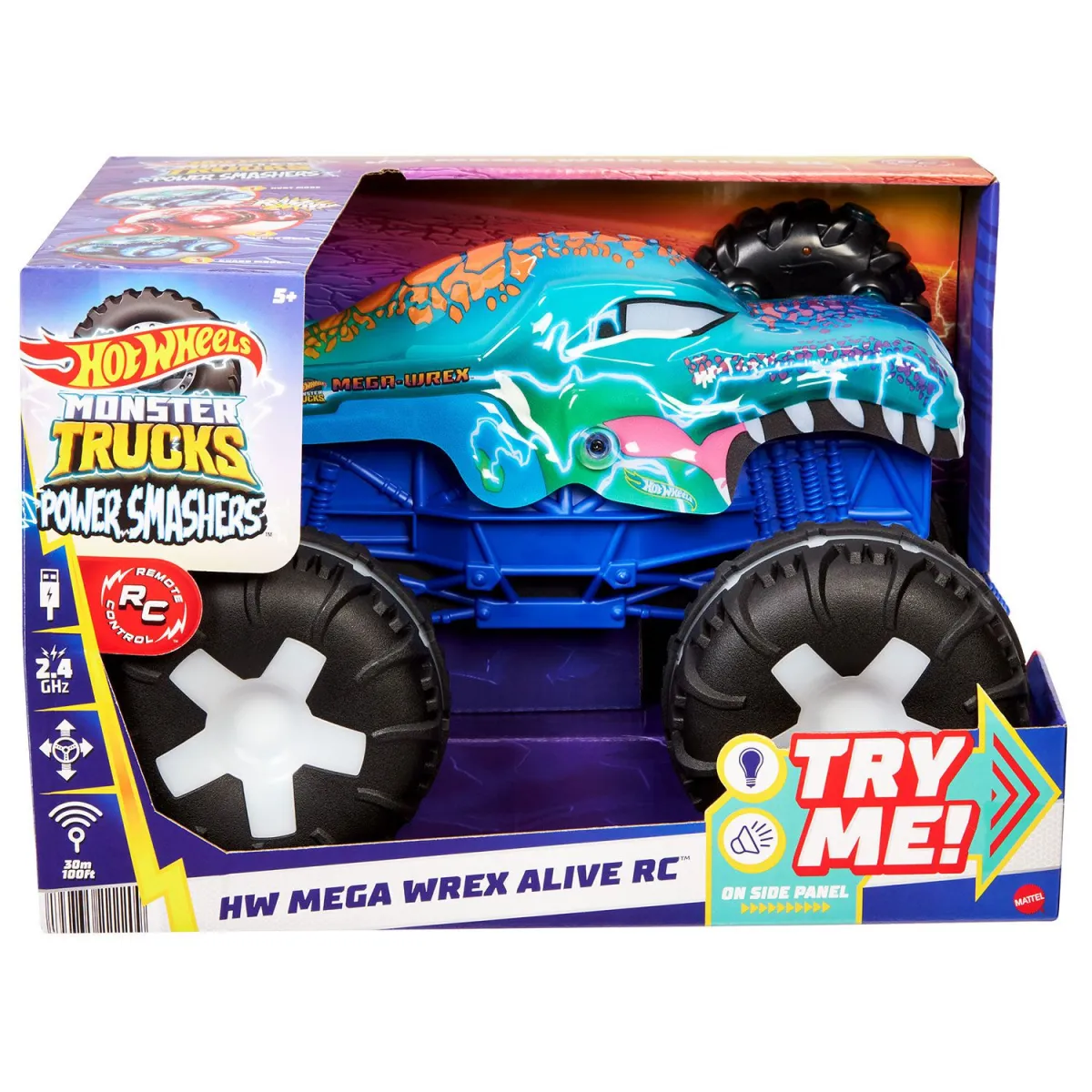 Hot Wheels Τηλεκατευθυνόμενο MT Mega Wrex 1:15