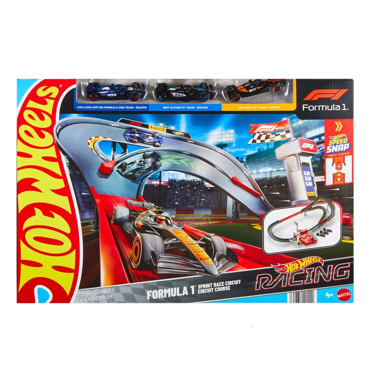 Hot Wheels Racing -Πίστα F1 Sprint