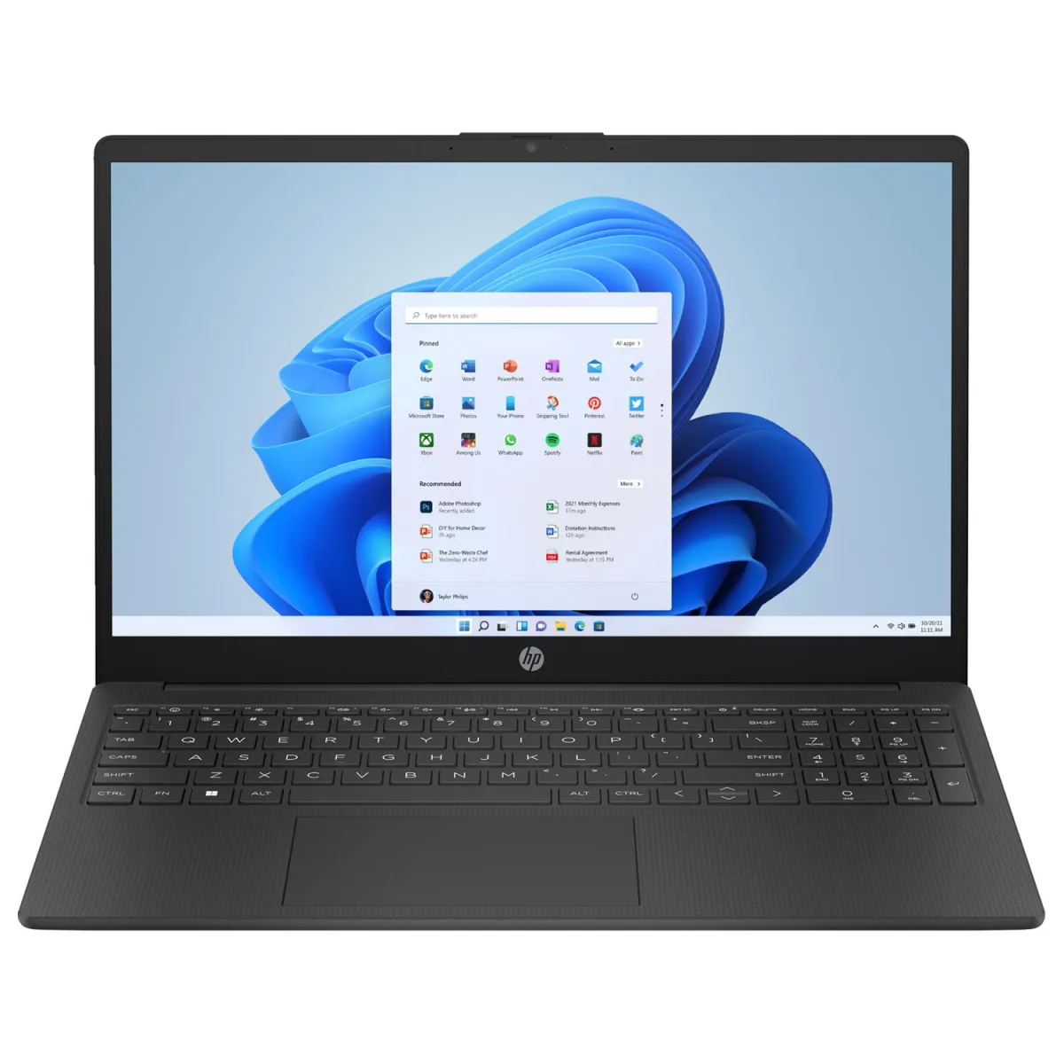 HP 15- fd0009nv Laptop 15.6" (N-Series N100/4 GB/128 GB/UHD Graphics/Windows 11 Home)