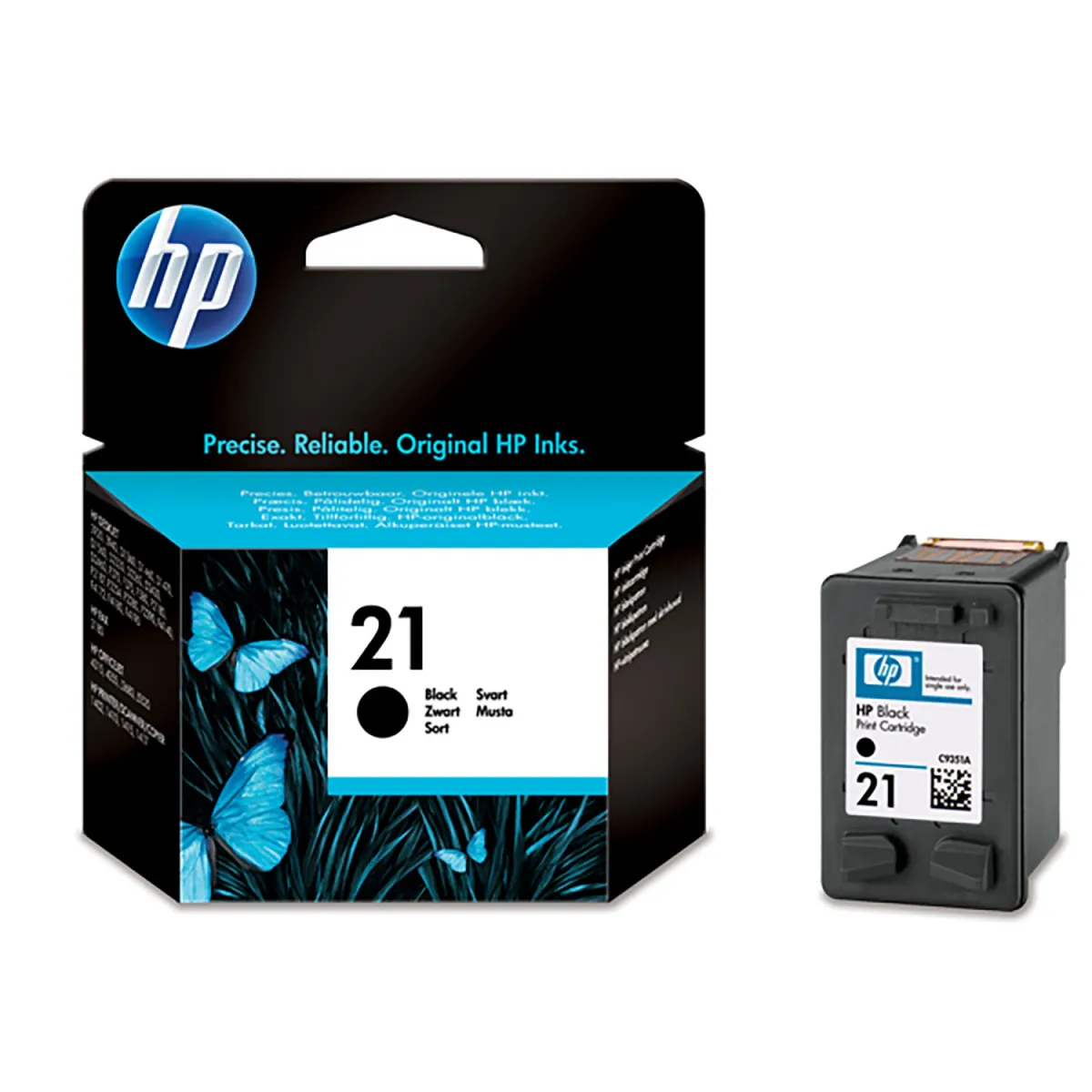Μελάνι HP 21 Black