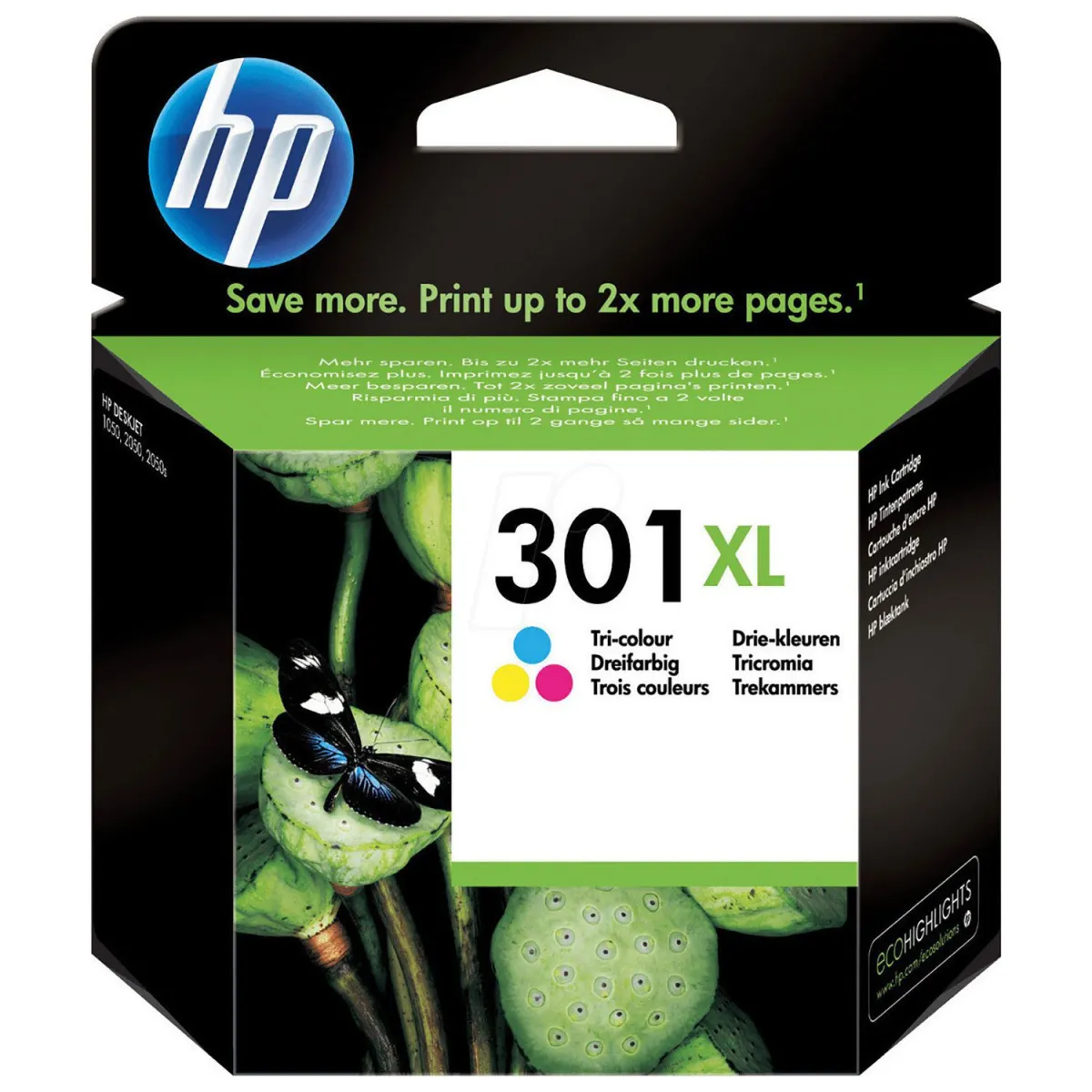 Μελάνι HP 301XL Colour