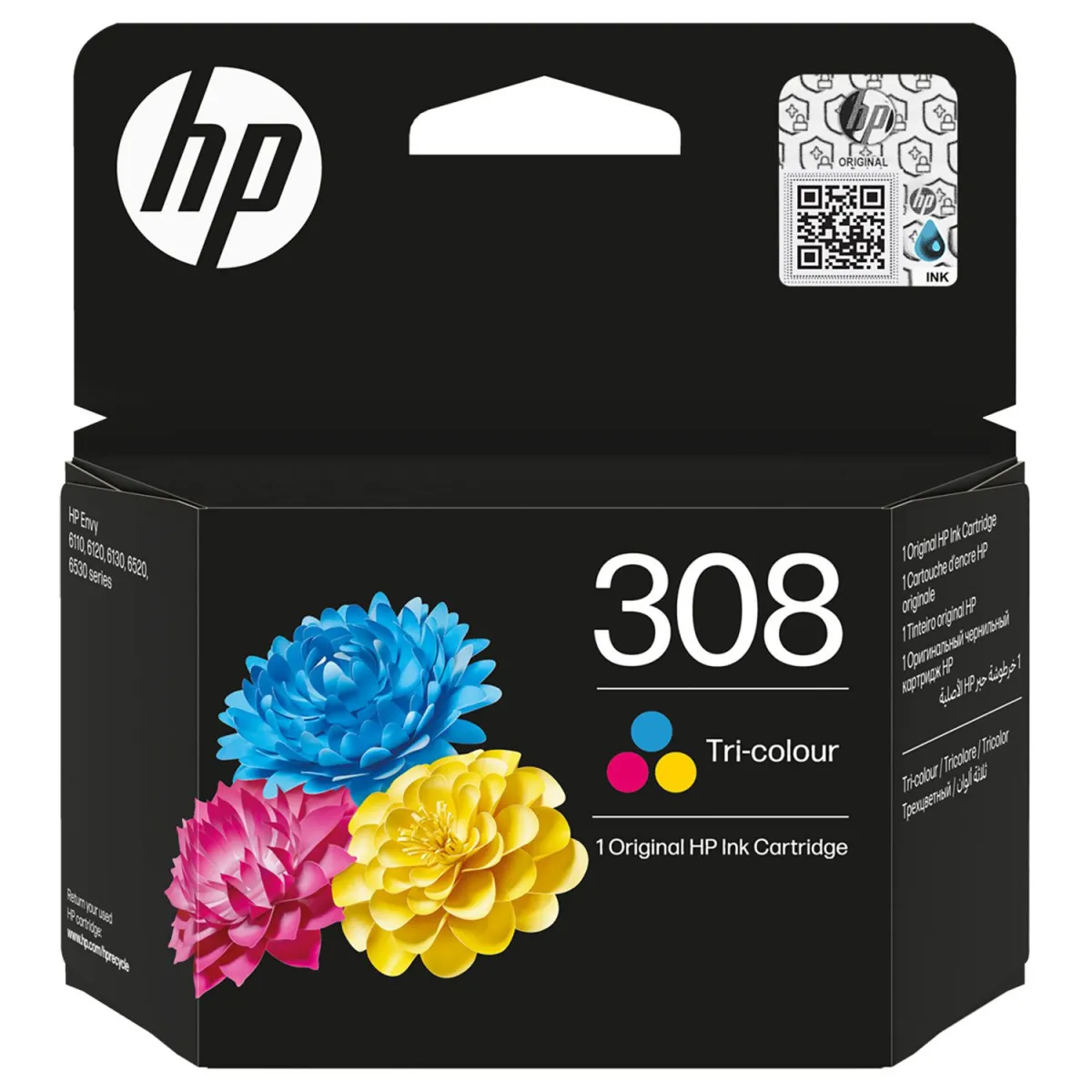 Μελάνι HP 308 Colour