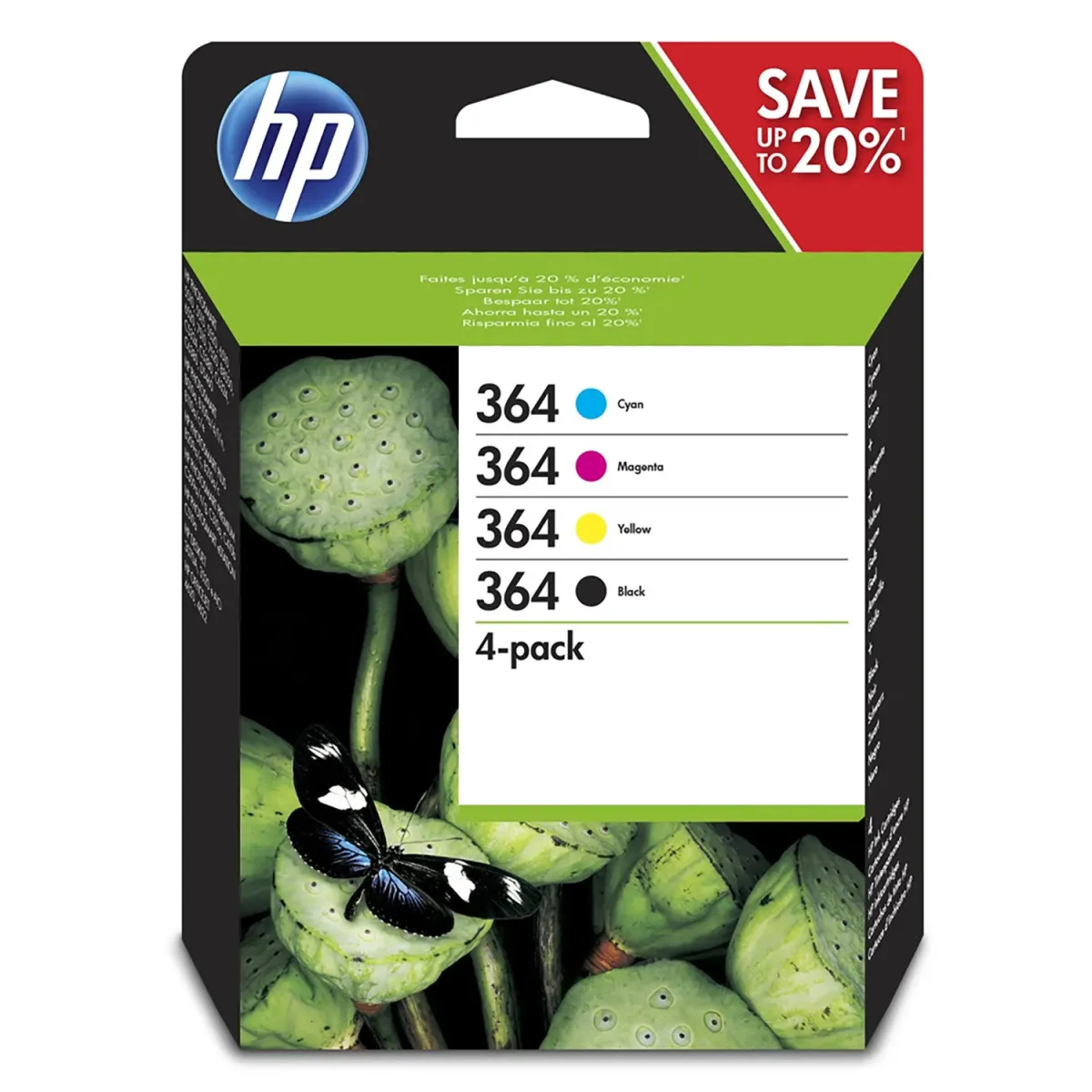 Μελάνι HP 364 (BK-C-M-Y) Multipack