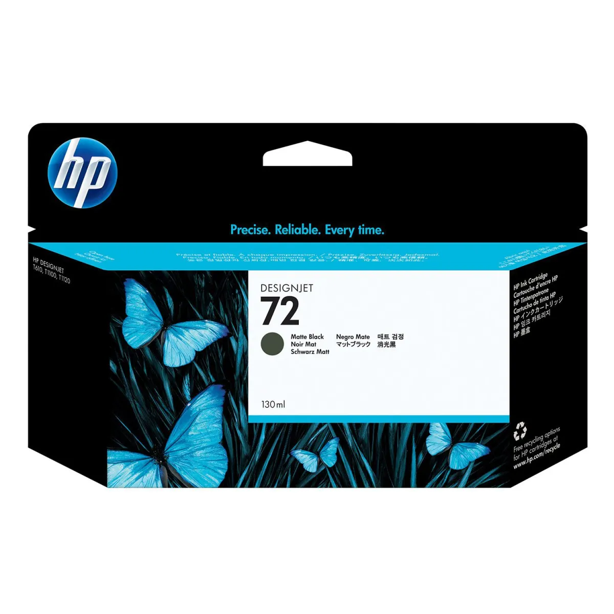 Μελάνι HP 72 Matte Black  130 ml