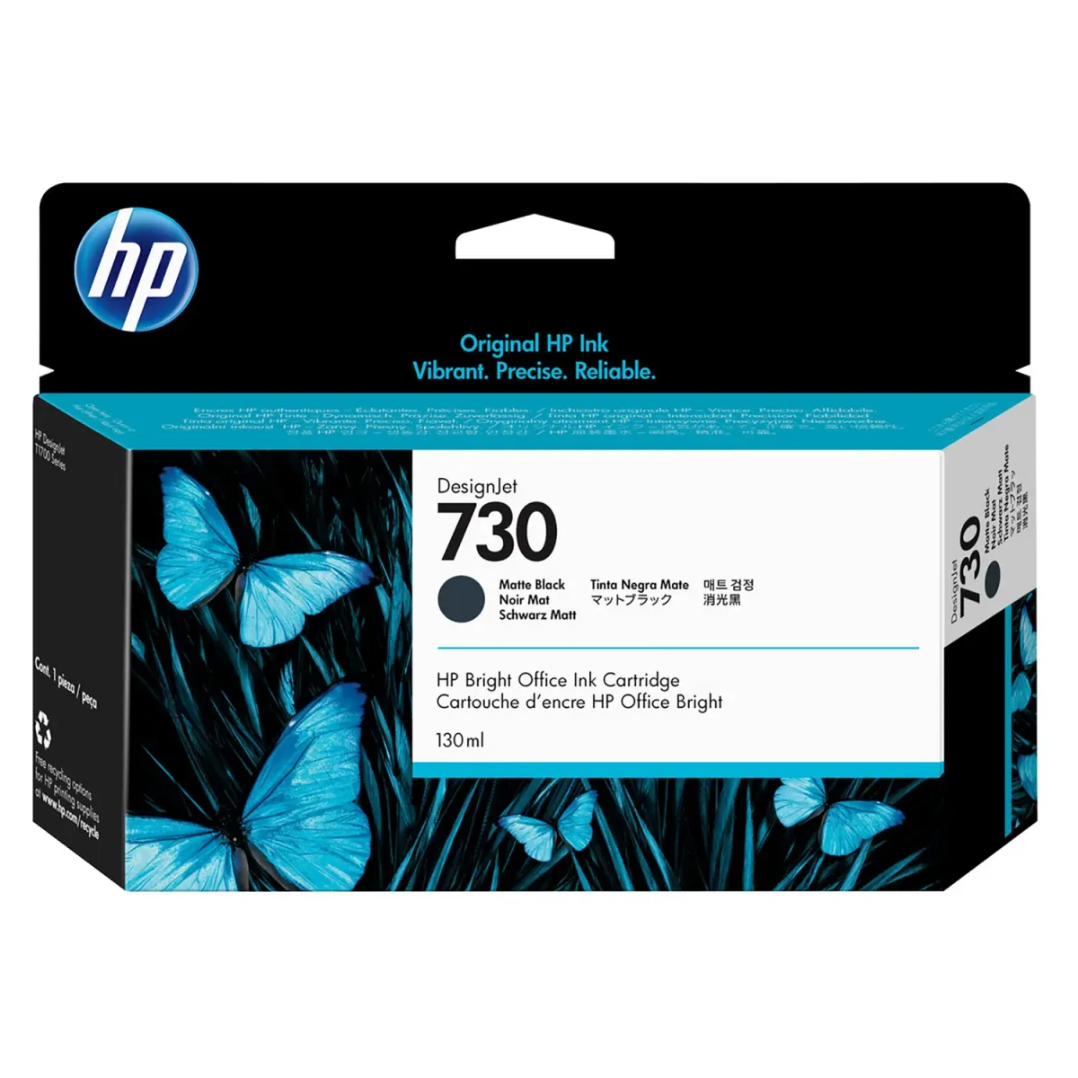 Μελάνι HP 730 Matte Black
