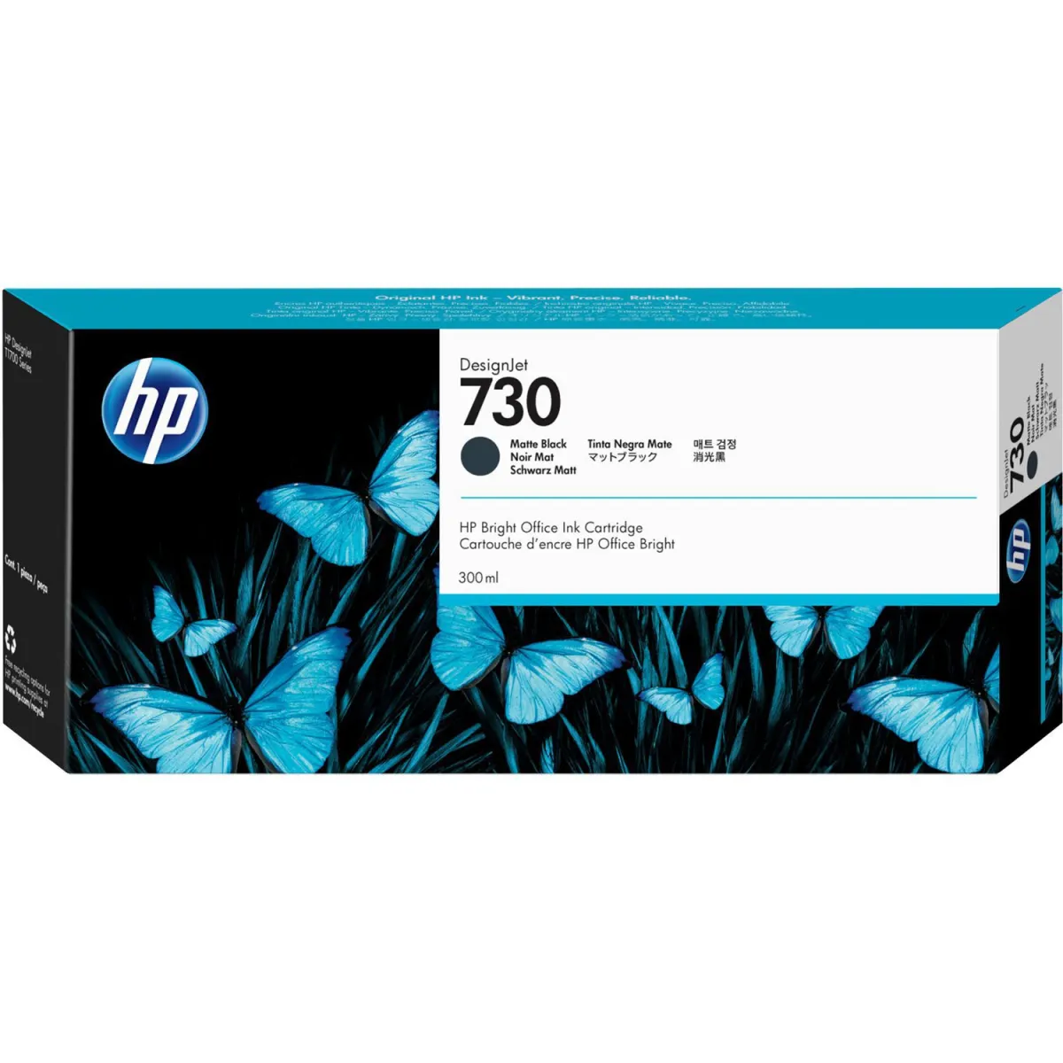 Μελάνι HP 730 Matte Black