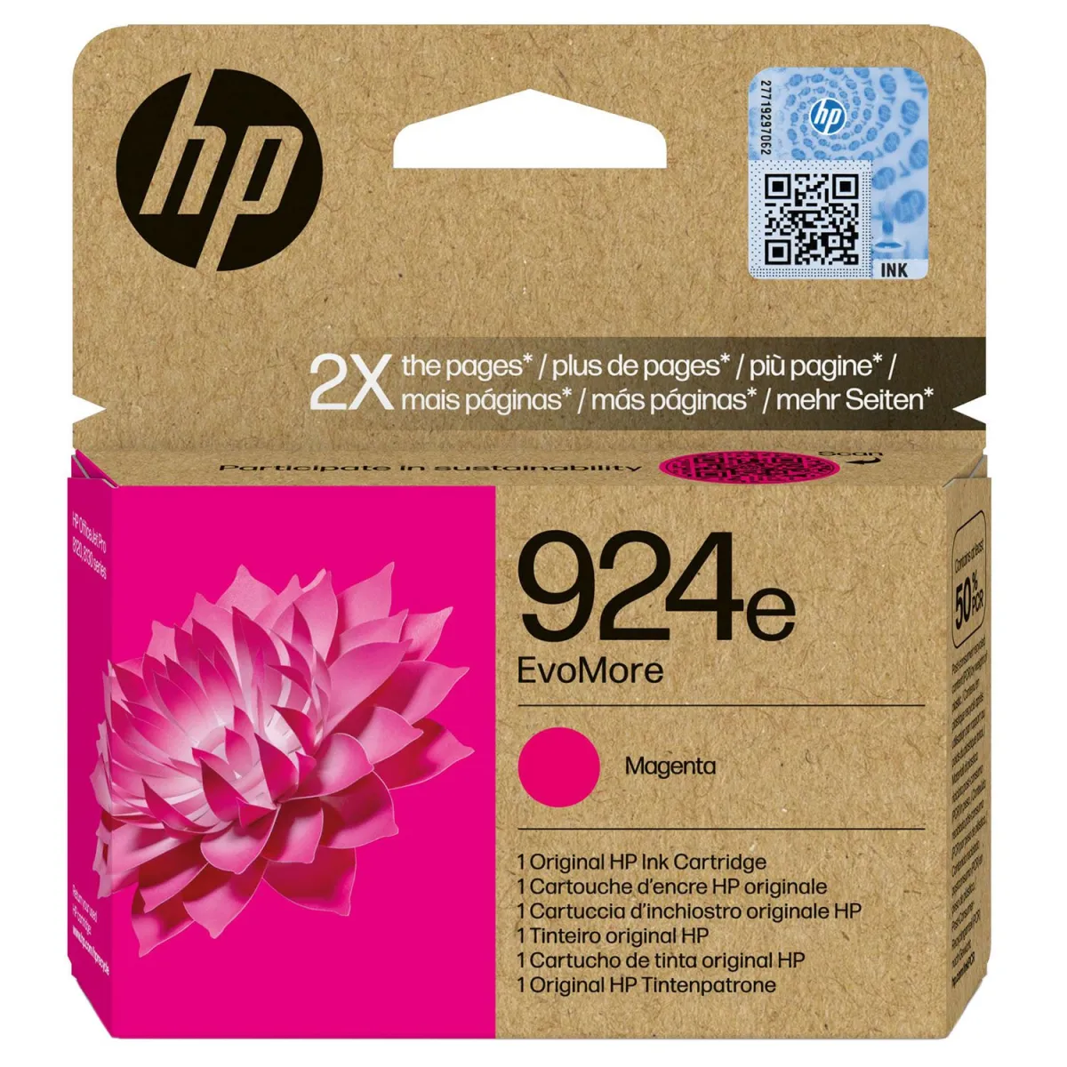 Μελάνι HP 924e EvoMore Magenta