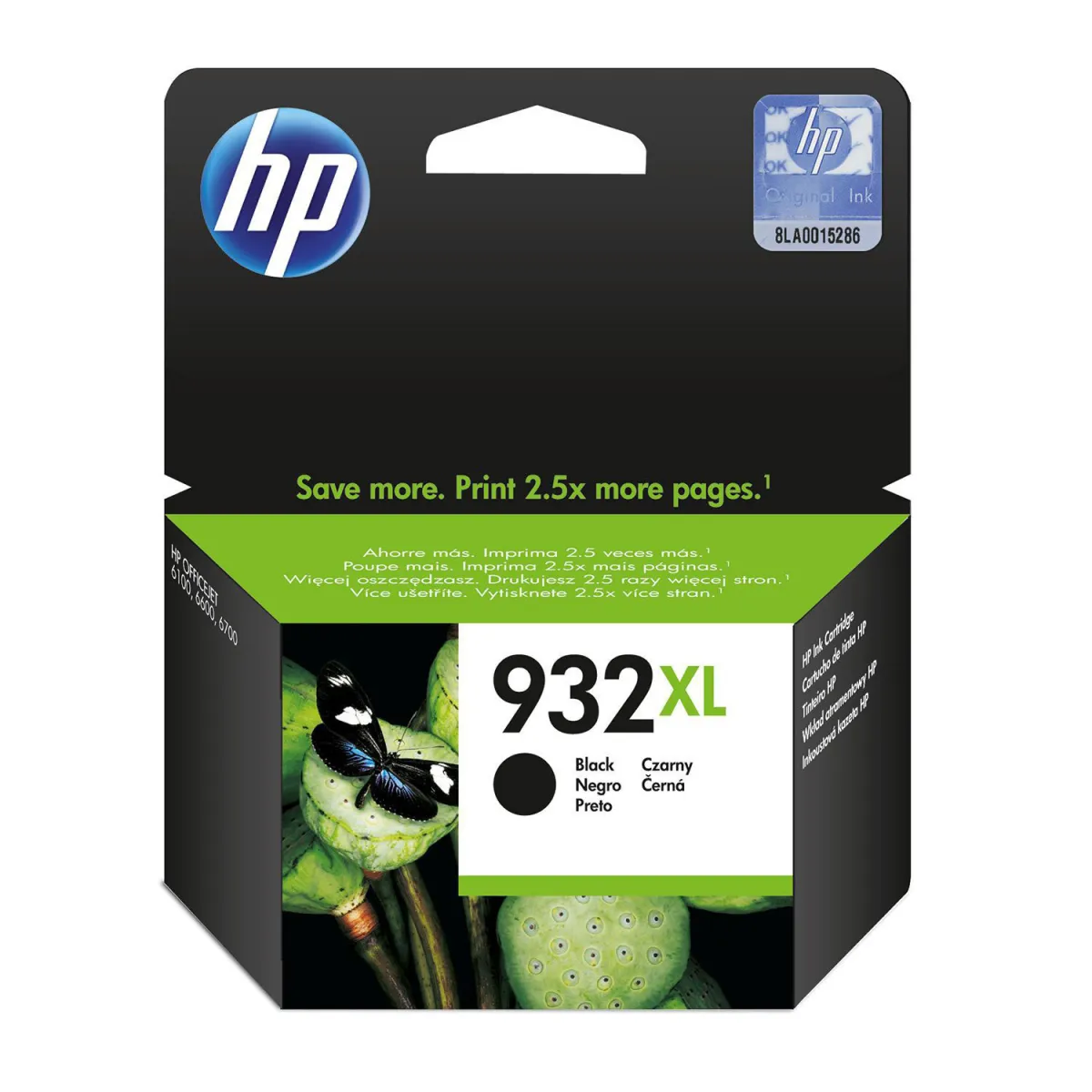 Μελάνι HP 932XL Black