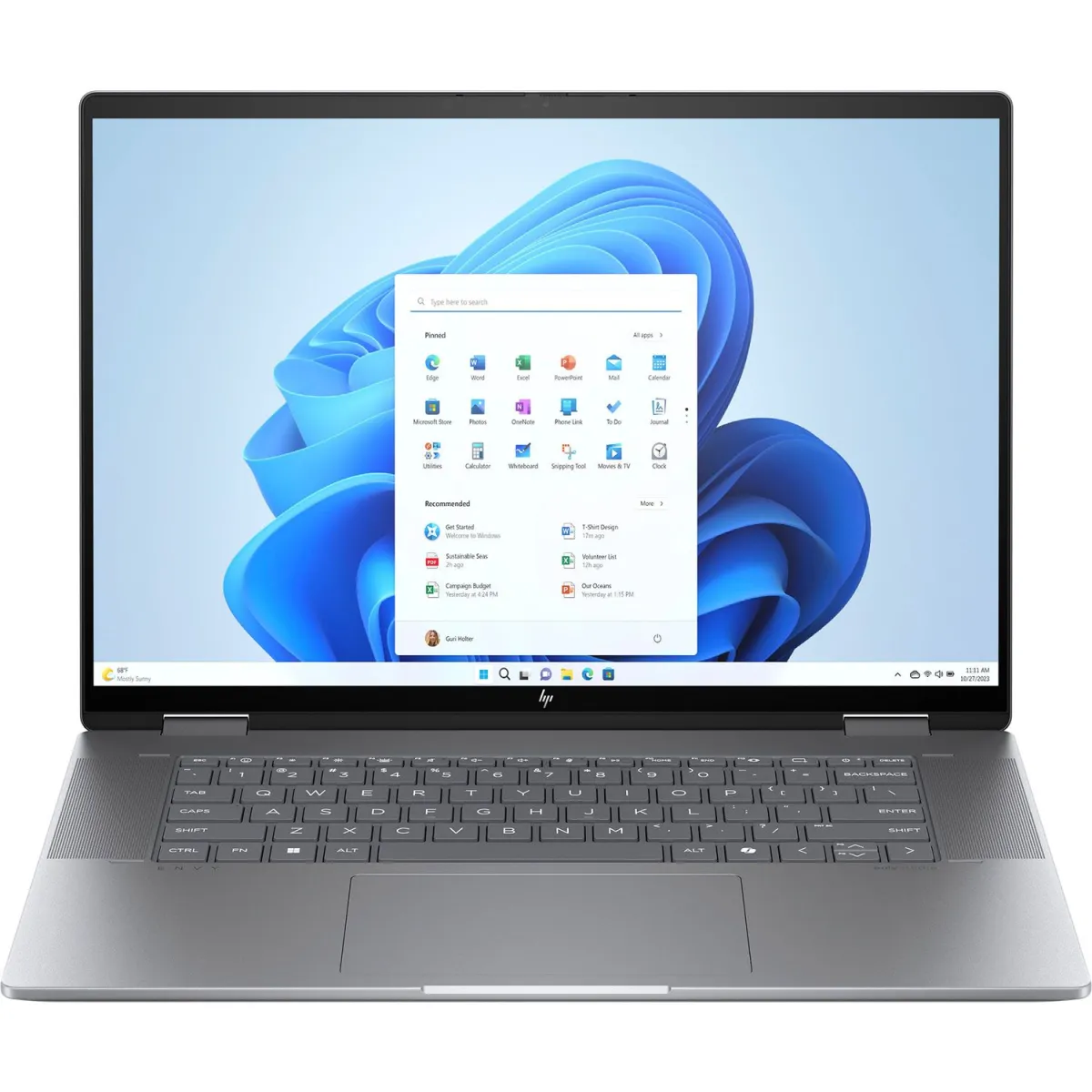 HP Envy x360 16-ad0002nv Laptop 16" OLED Αφής (Ryzen 7 8840HS/16 GB/1 TB/Radeon Graphics/Windows 11 Home)