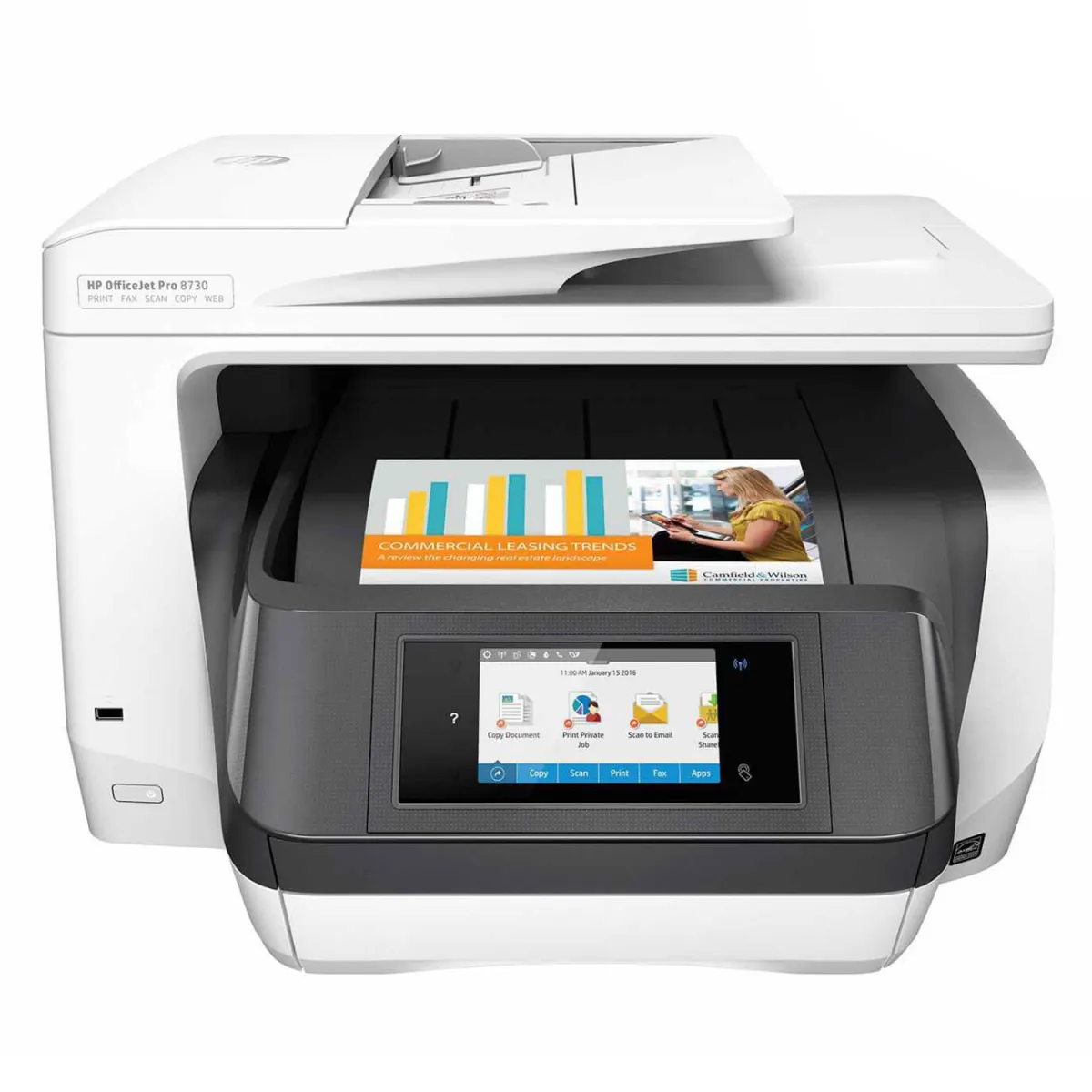 HP Officejet Pro 8730 Instant Ink Ready Πολυμηχάνημα Inkjet