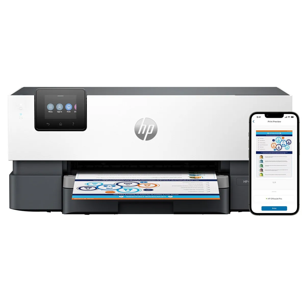 HP Officejet Pro 9110b Εκτυπωτής Inkjet