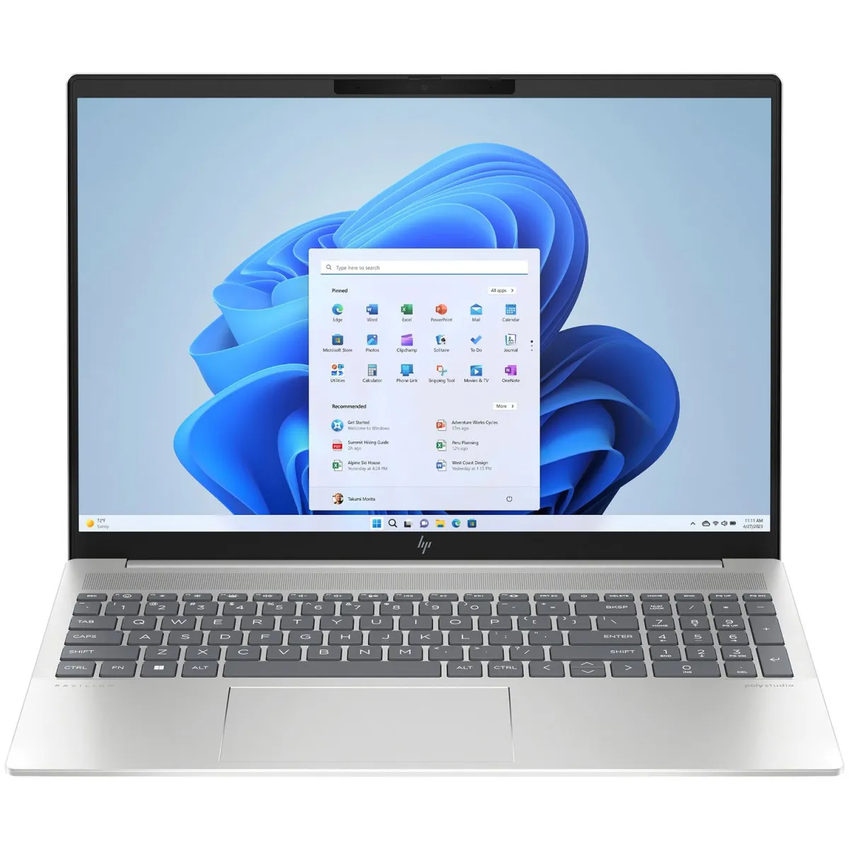 HP Pavilion Plus 16-ab1007nn Laptop 16" IPS (Core Ultra 7 155H/32 GB/1 TB/Intel Arc Graphics/Windows 11 Pro)