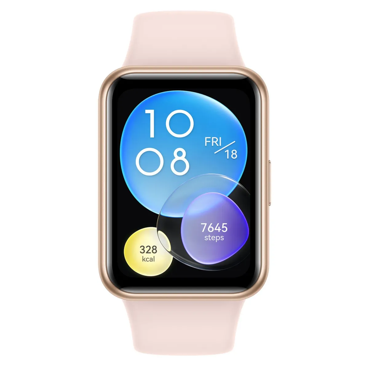 Huawei Watch Fit 2 Pink Silicone Strap