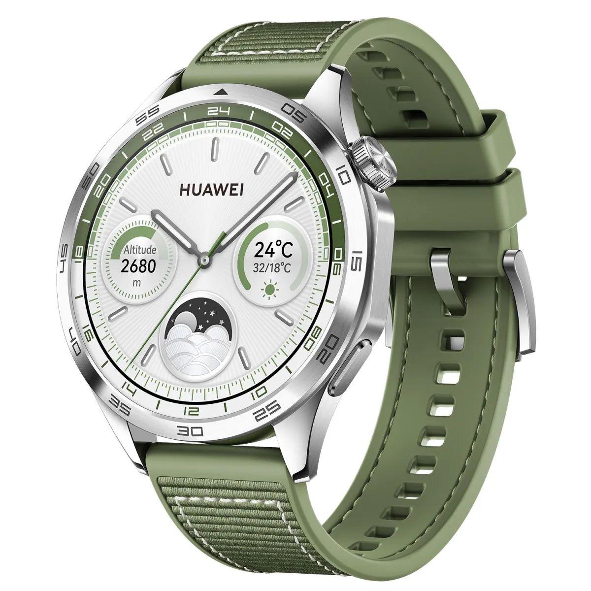 Huawei Watch GT 4 Green Woven Strap