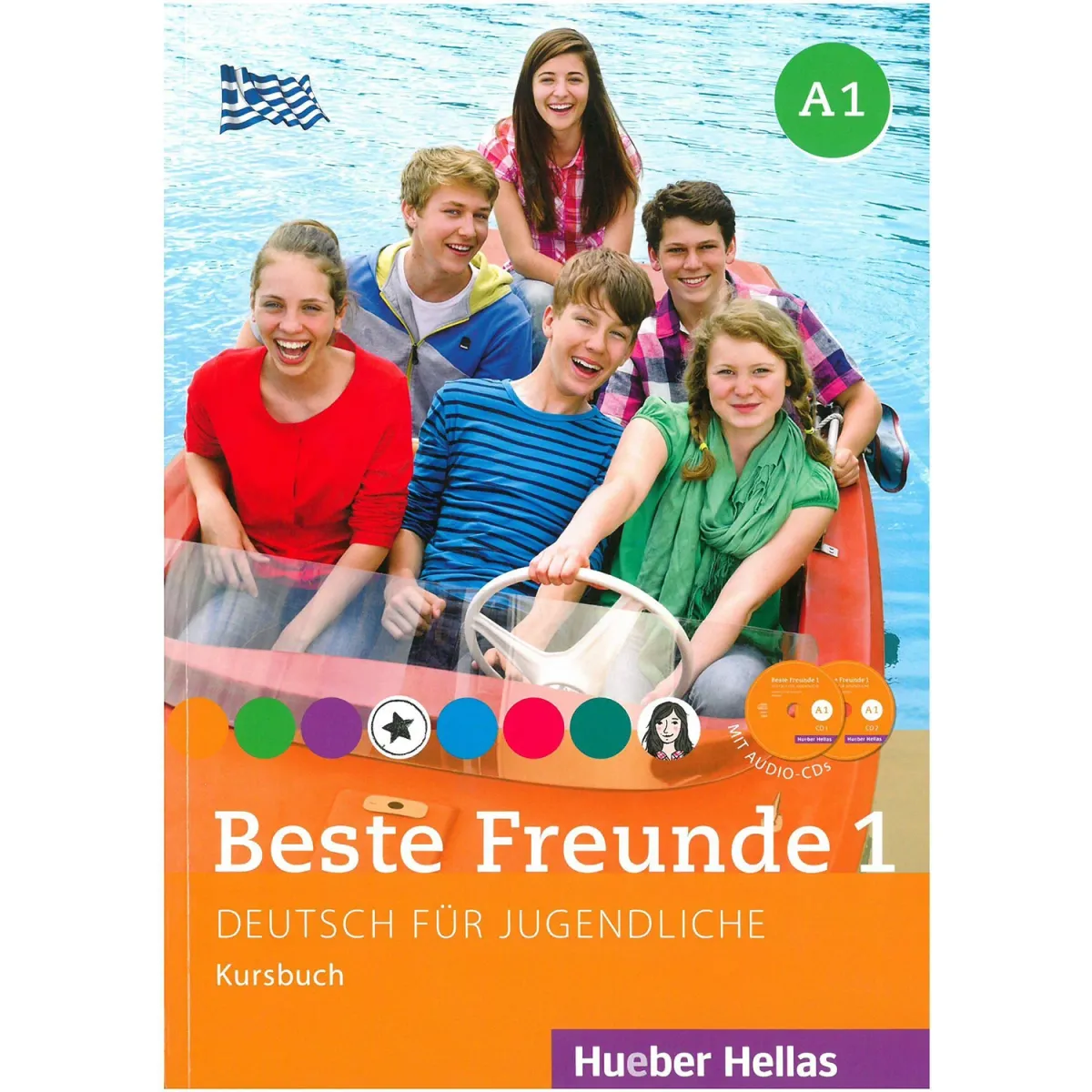Hueber Beste Freunde 1 A1 Kursbuch + CD - ROM