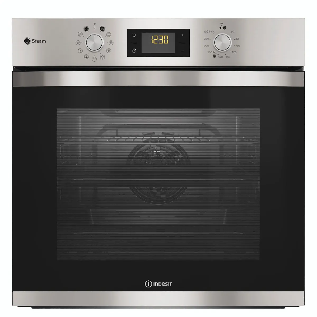 Indesit IFWS 3841 JH IX Φούρνος Άνω πάγκου