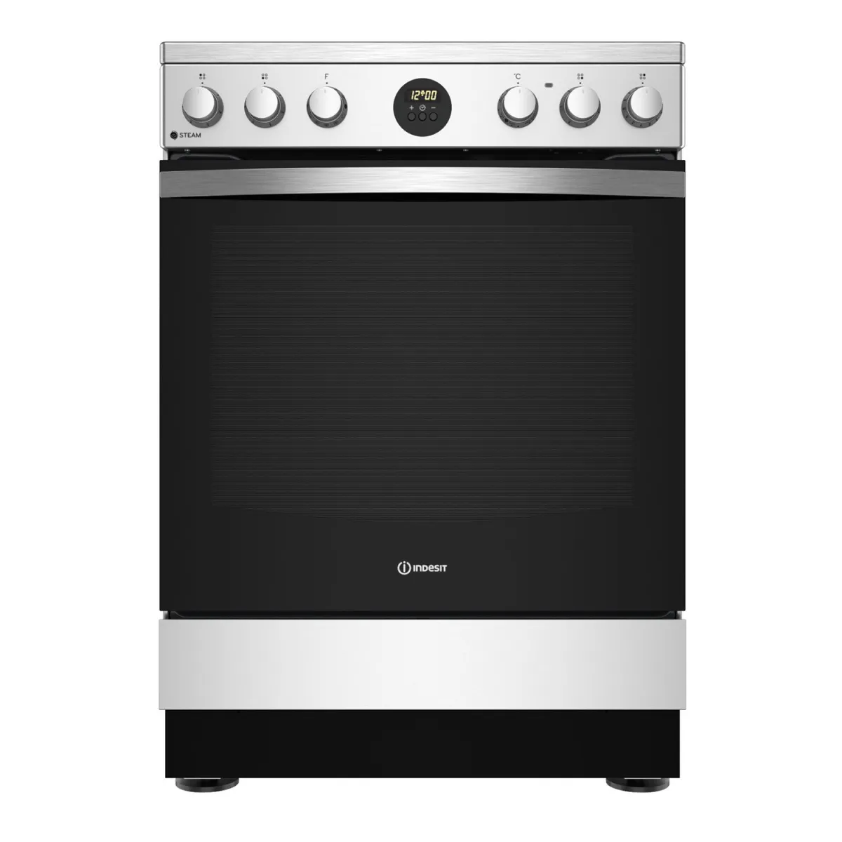 Indesit IS67V8CHX/E Κουζίνα Κεραμική