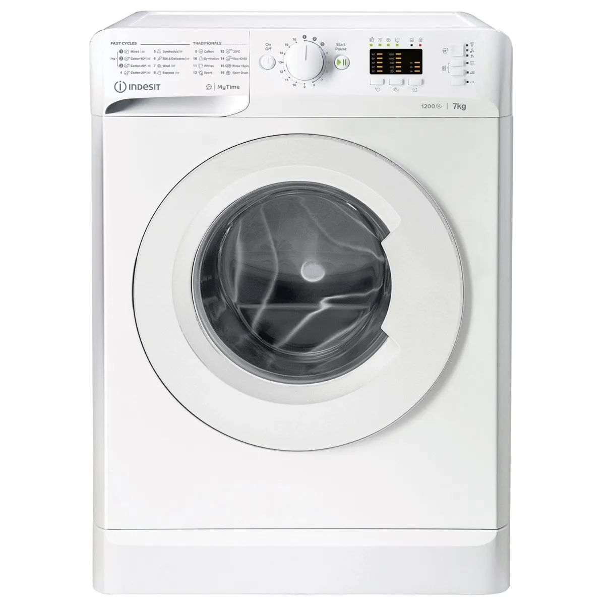 Indesit MTWA 71252 W EE Πλυντήριο Ρούχων 7,00 kg