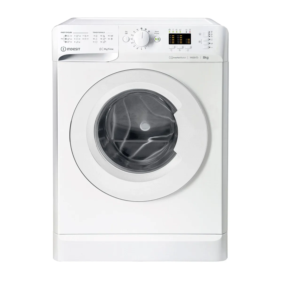 Indesit MTWA 81484 W EU Πλυντήριο Ρούχων 8,00 kg