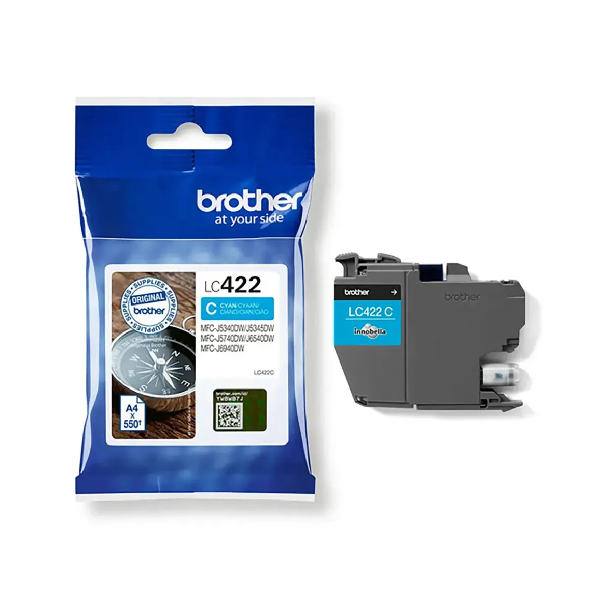 Ink Brother LC-422 Cyan