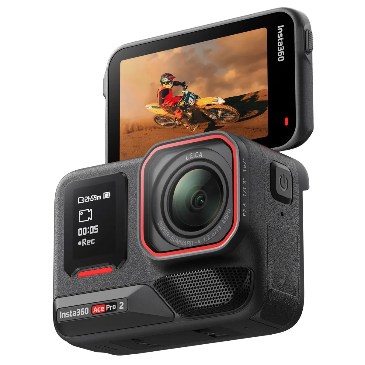 Insta360 Action Camera Ace Pro 2 Dual Battery Bundle
