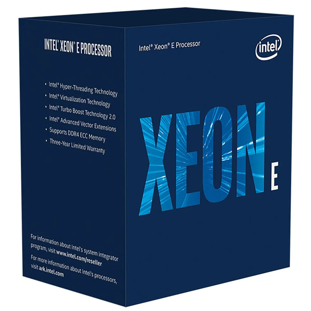 Intel CPU Xeon E-2124 (1151/3.3 GHz/8 MB)