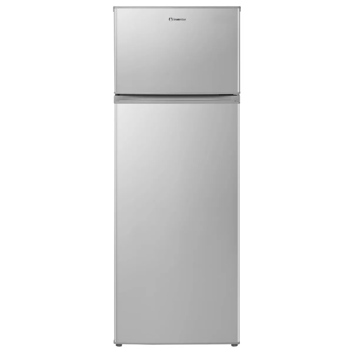 Inventor DP1590SE Δίπορτο Ψυγείο Ασημί