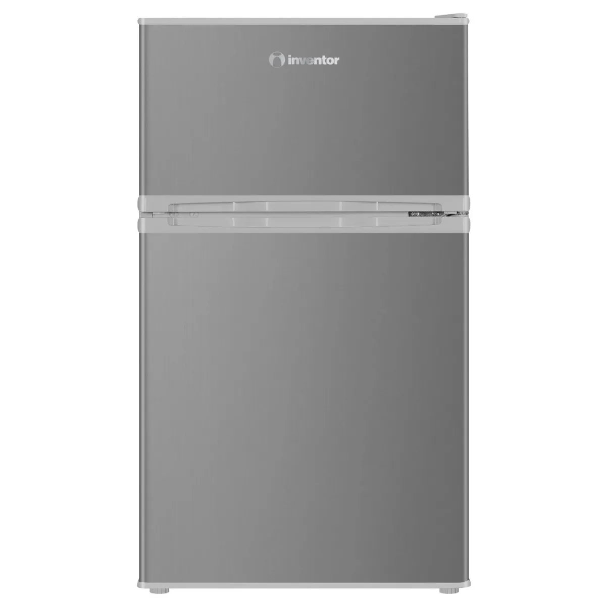 Inventor DPC852LS Δίπορτο Ψυγείο Ασημί