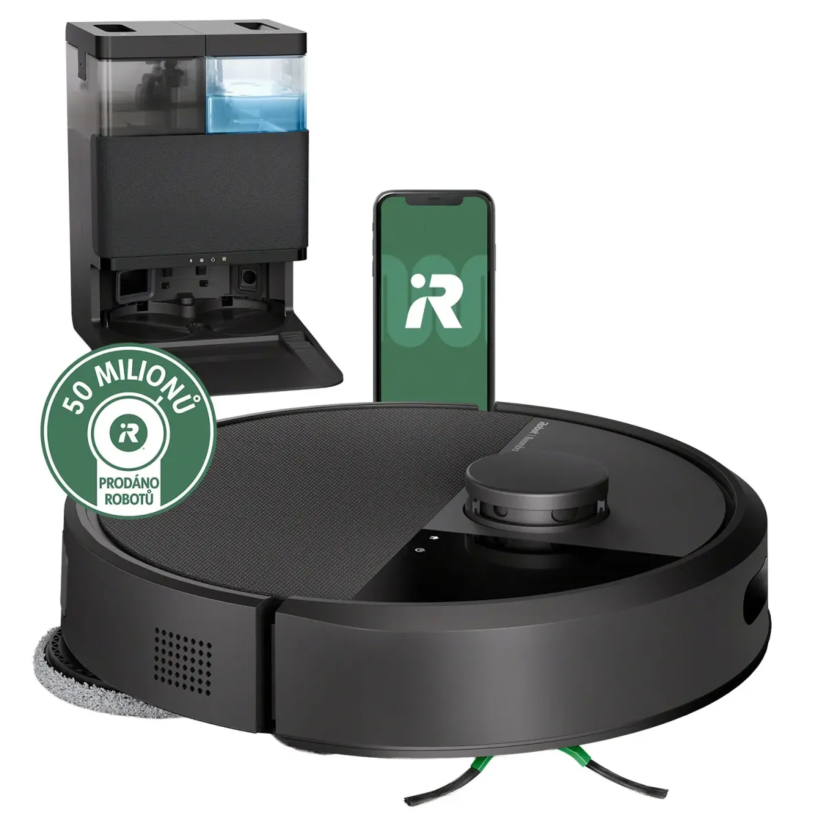 iRobot Σκούπα ρομπότ Roomba Combo 405 Black G185040