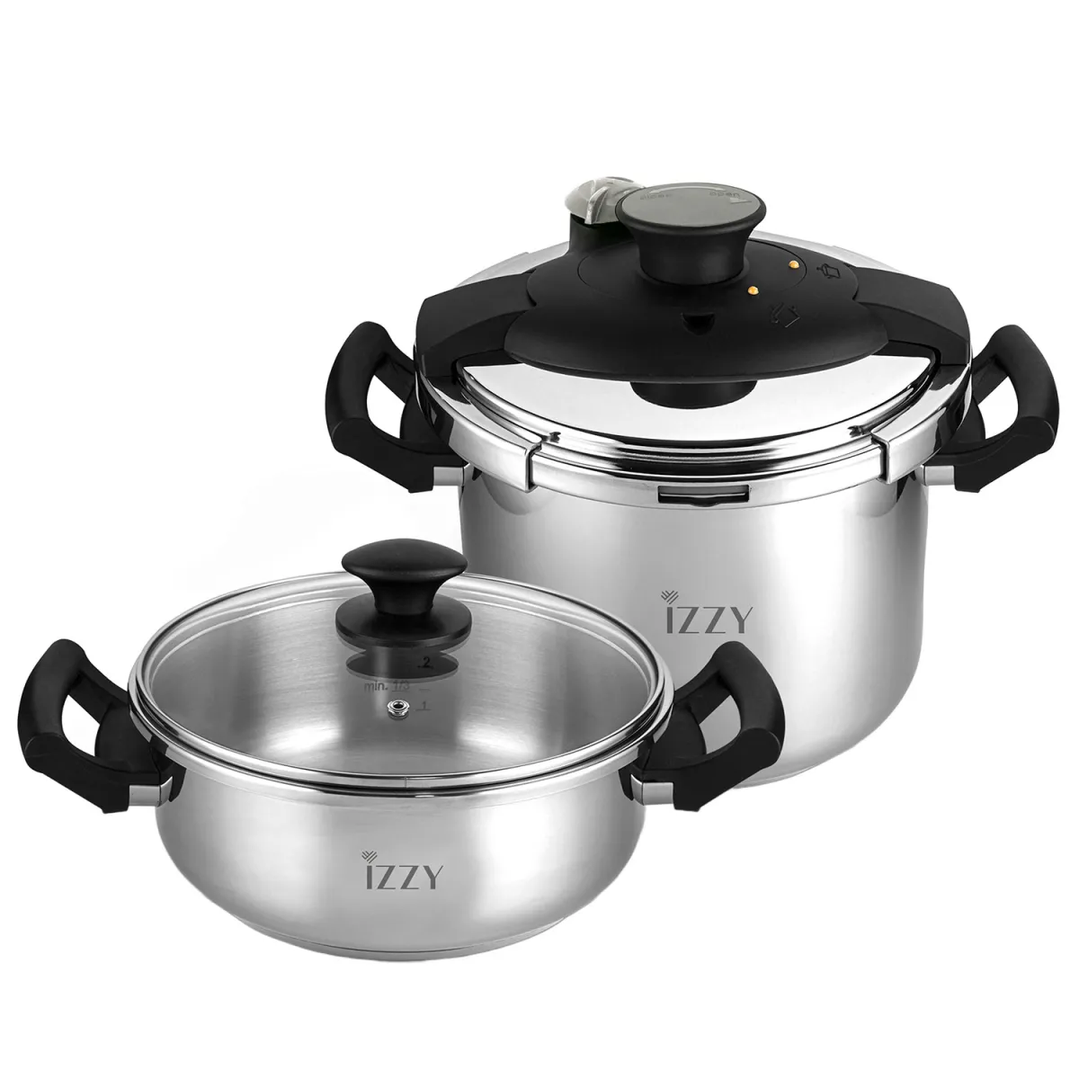 Izzy Χύτρα Ταχύτητας SET 8LT+4LT