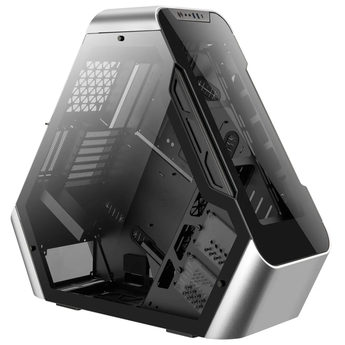 Jonsbo TR03-G Silver Full Tower