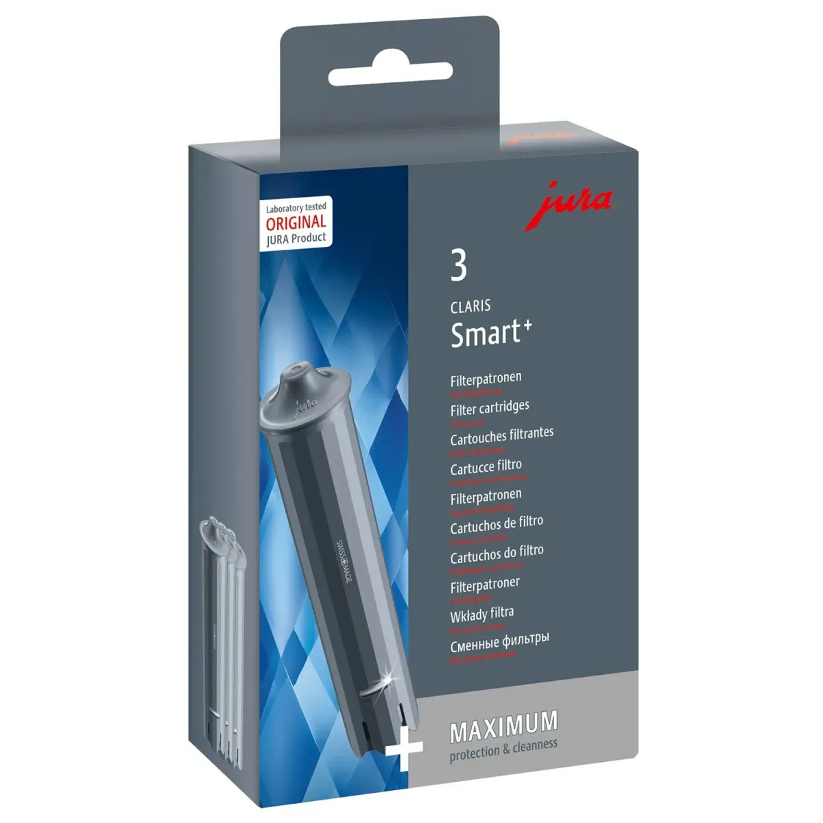 Jura Φίλτρο Νερού Claris Smart+ 3 τεμ.