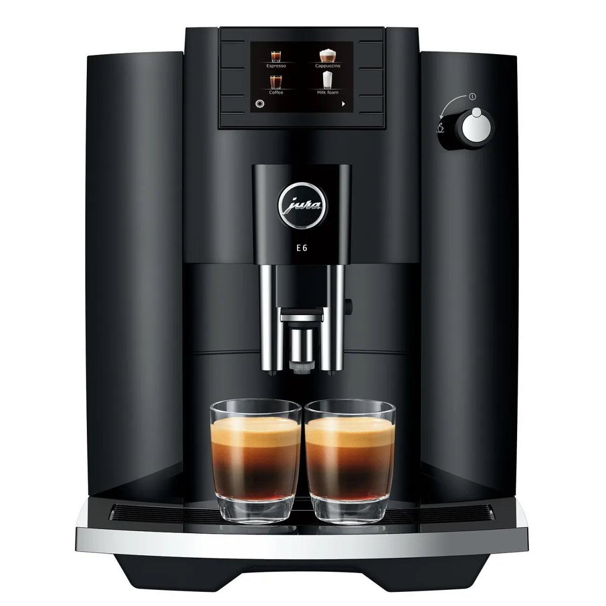 Jura Καφετιέρα Espresso Αυτόματη E6 Piano Black