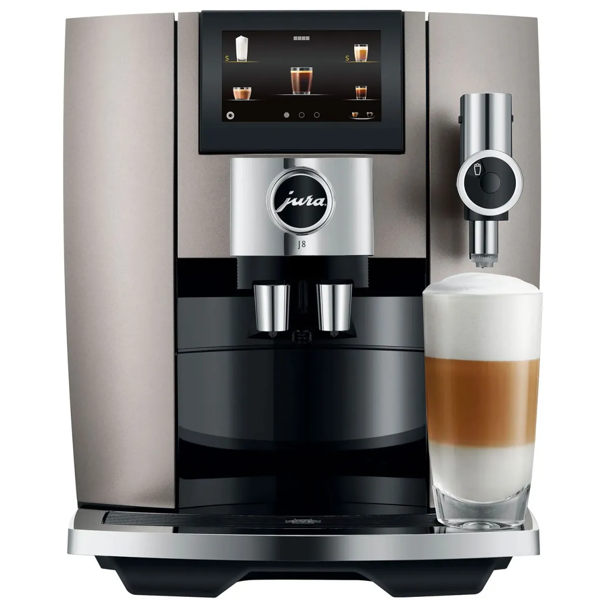 Jura Καφετιέρα Espresso Αυτόματη J8 Midnight Silver