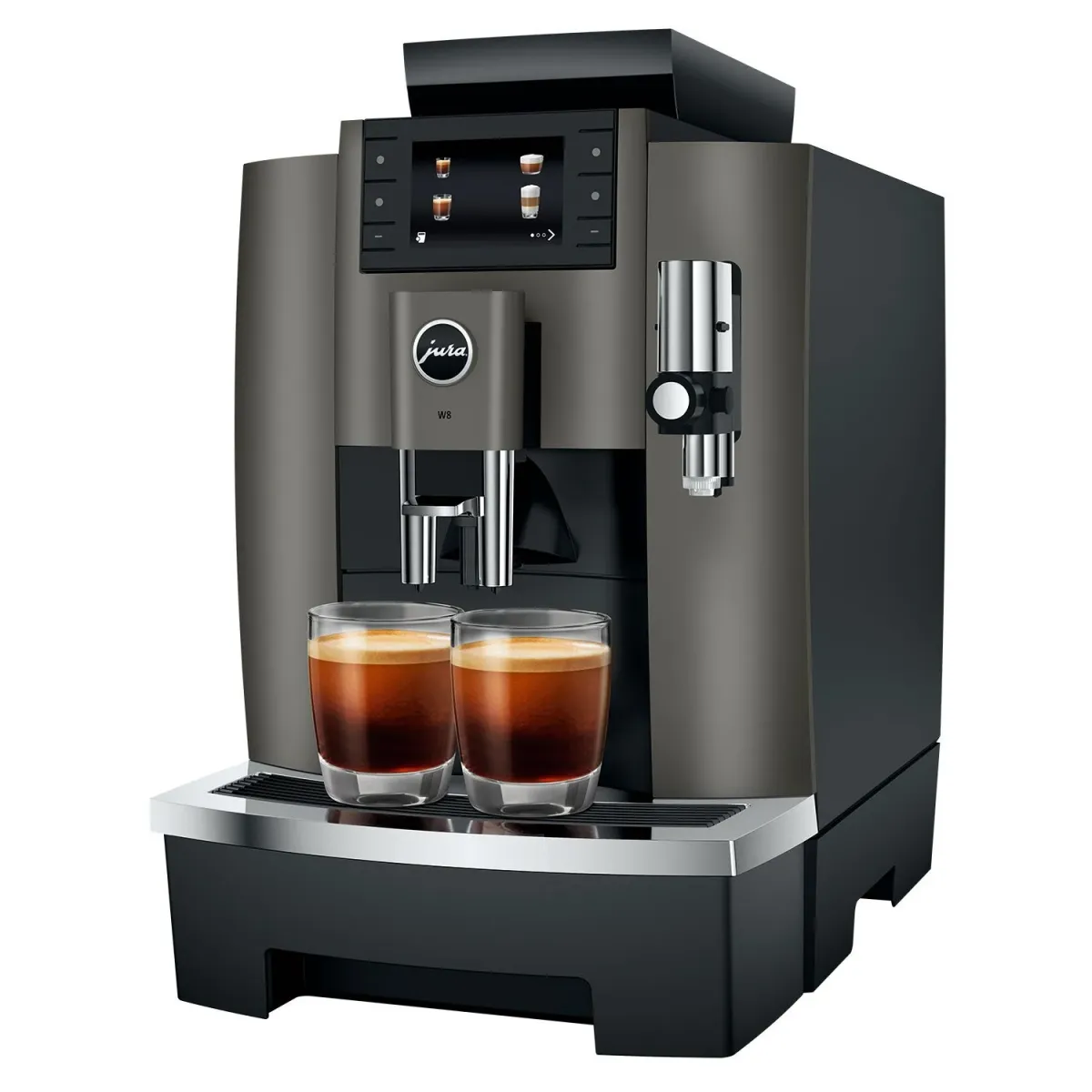 Jura Καφετιέρα Espresso Αυτόματη W8 Dark Inox