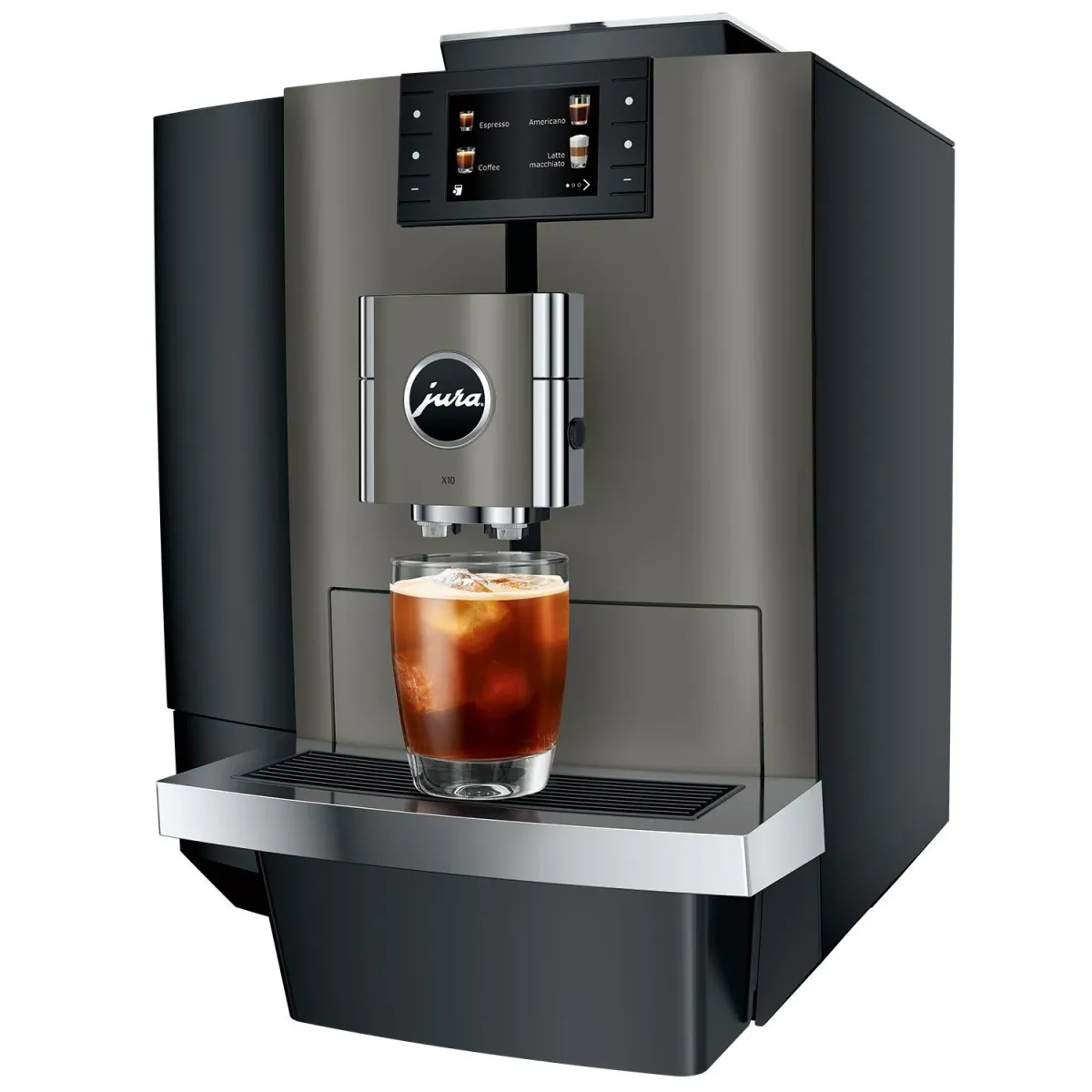 Jura Καφετιέρα Espresso Αυτόματη X10 Dark Inox