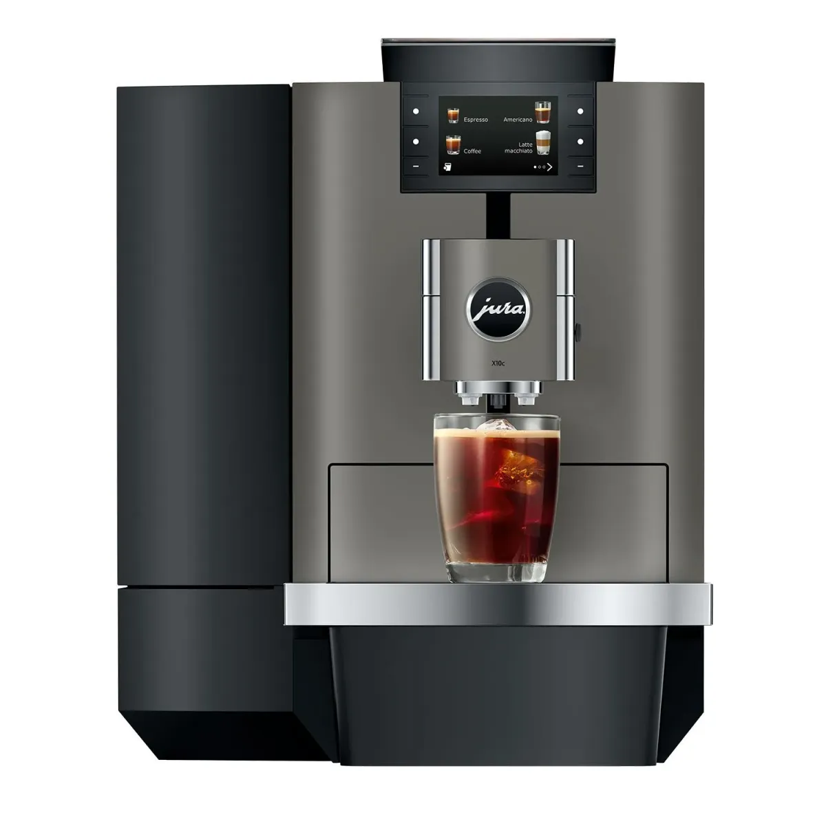 Jura Καφετιέρα Espresso Αυτόματη X10c Dark Inox